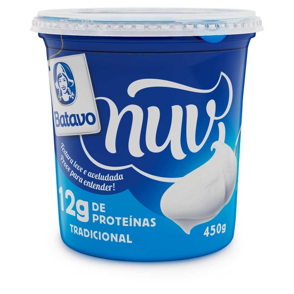 Encontraproduto.com.br - Creme de Queijo tipo Quark Tradicional Nuv Batavo 450g