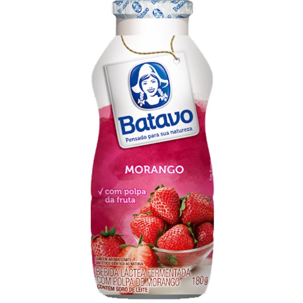 Encontraproduto.com.br - Iogurte Batavo Morango 170g