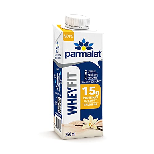 Encontraproduto.com.br - Bebida Láctea UHT Parmalat Wheyfit 15g Proteínas do Leite Zero Lactose Zero Açúcar Baunilha 250ml