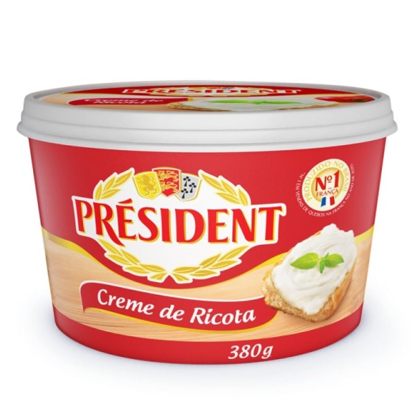 Encontraproduto.com.br - Creme de Ricota Président 380g
