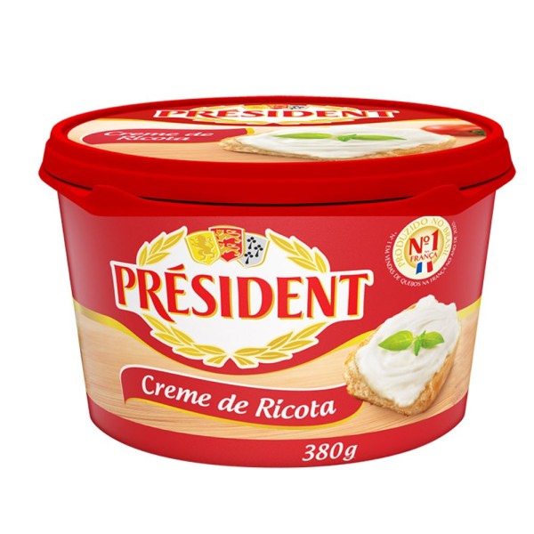 Encontraproduto.com.br - Creme de Ricota Président 380g