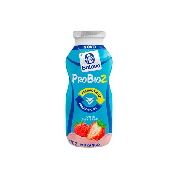 Encontraproduto.com.br - Iogurte Batavo Probio2 Morango 170g