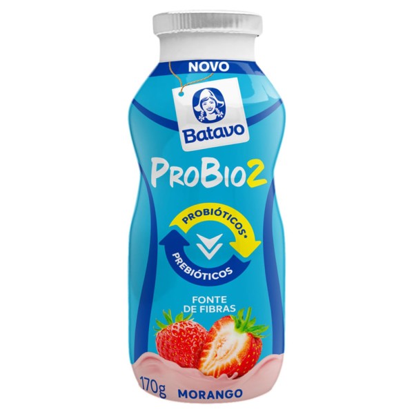 Encontraproduto.com.br - Iogurte Batavo Probio2 Morango 170g