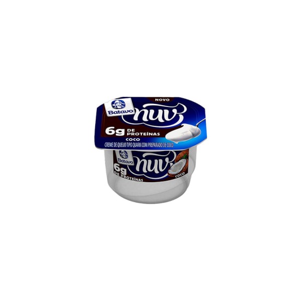 Encontraproduto.com.br - Creme Queijo Batavo Nuv Quark Coco 100g
