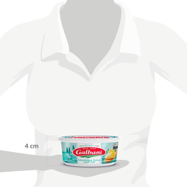 Encontraproduto.com.br - Manteiga Galbani Extra s/ Sal Pote 200g