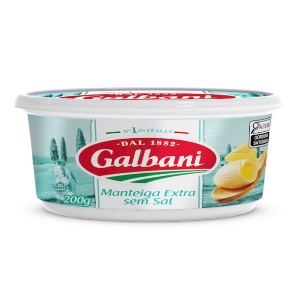 Encontraproduto.com.br - Manteiga Galbani Extra s/ Sal Pote 200g