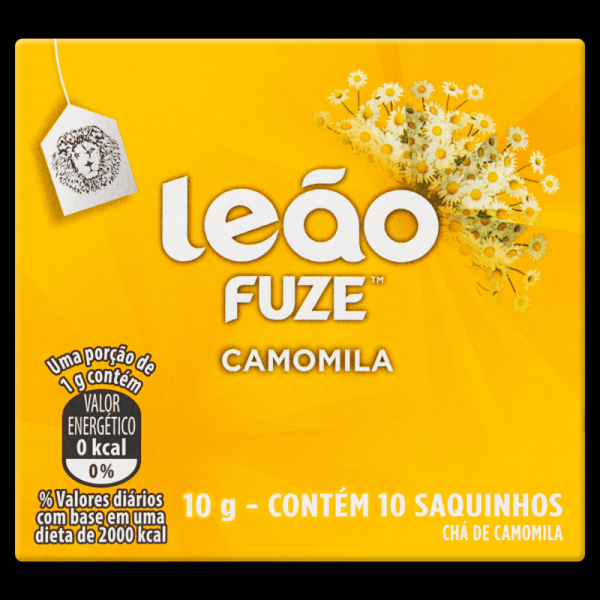 Chá de Camomila Chá Leão Caixa 10g