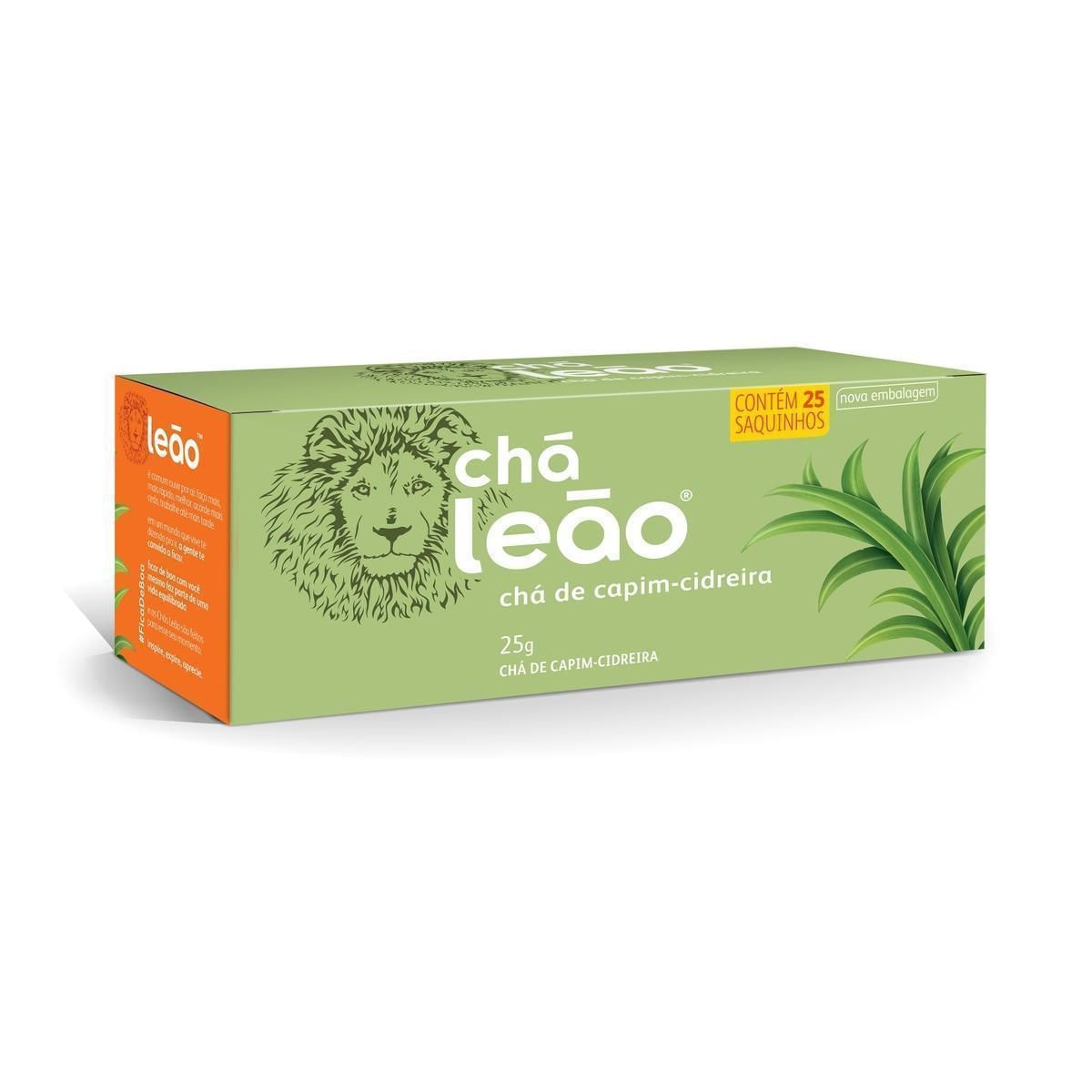 Encontraproduto.com.br - Chá Capim-Cidreira Leão Fuze Caixa 25g 25 Unidades