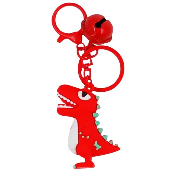 Encontraproduto.com.br - Chaveiro Dinossauro C/ Guizo 5cm em Plástico Michael Judi