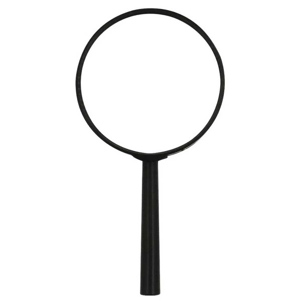 Encontraproduto.com.br - Lupa de vidro com corpo plástico 17cm Livon