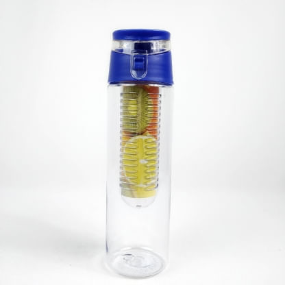 Garrafa C/ Infusor + Trava 700ml em Plástico Livon