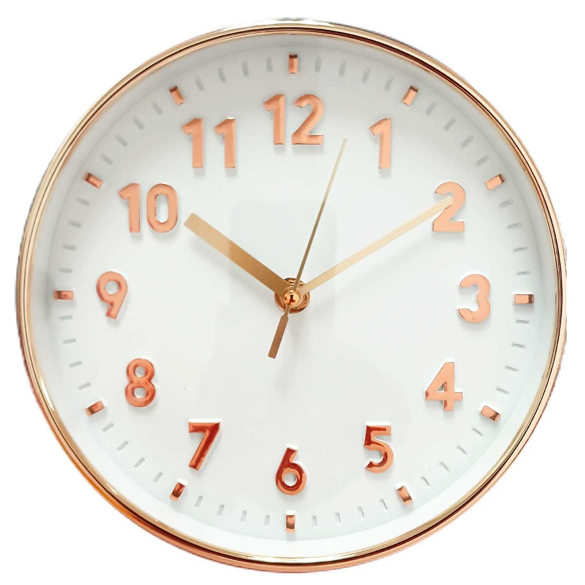 Encontraproduto.com.br - Relógio de Parede Decorativo 20cm em Plástico Livon