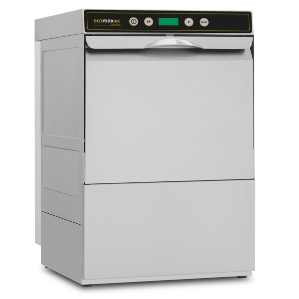 Encontraproduto.com.br - Lava Louças Industrial Ecomax 400 Fastline Hobart - Compacta Robusta Aço Inox Ciclo Rápido 60/120/150