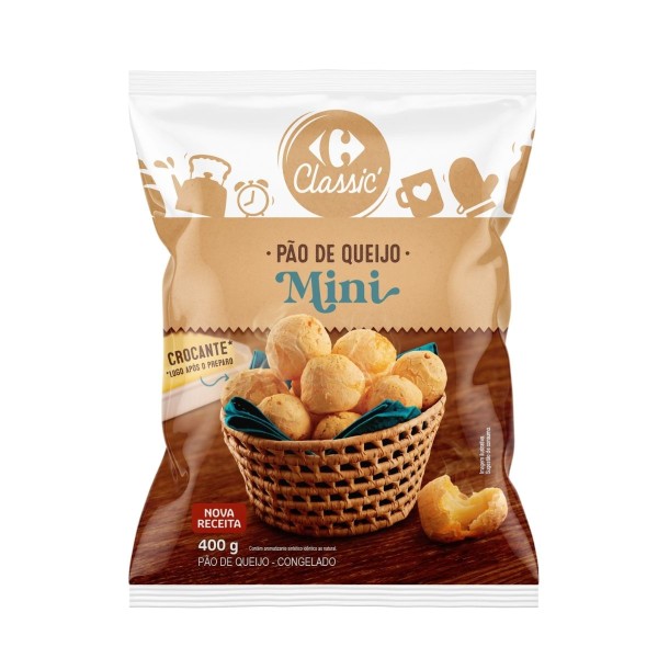 Encontraproduto.com.br - Pão de Queijo Mini Carrefour 400g