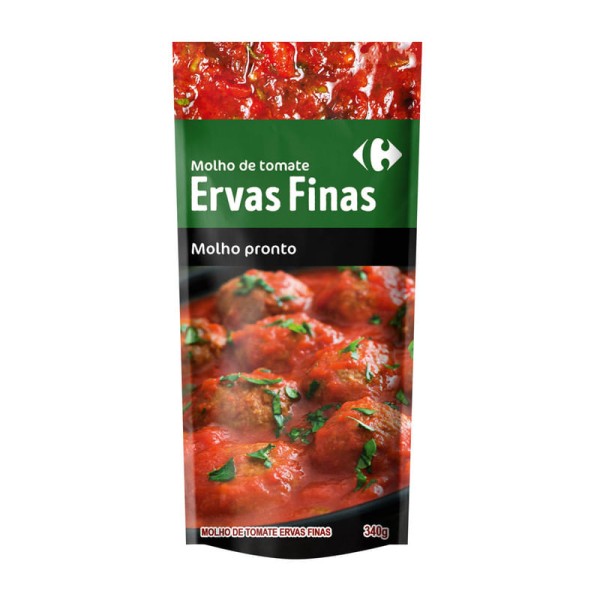 Encontraproduto.com.br - Molho de Tomate Ervas Finas Carrefour 340g