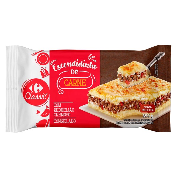 Encontraproduto.com.br - Escondidinho de Carne Carrefour 350G