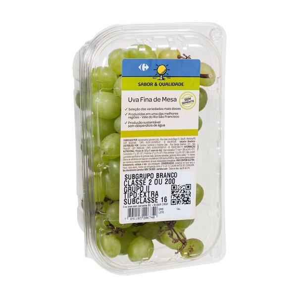 Encontraproduto.com.br - Uva Clara sem Semente Carrefour 750g