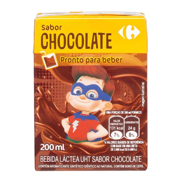 Encontraproduto.com.br - Composto Lácteo de Chocolate Carrefour 200ml