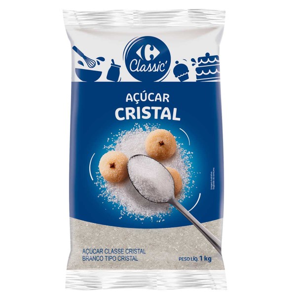 Açúcar Cristal Carrefour 1 kg