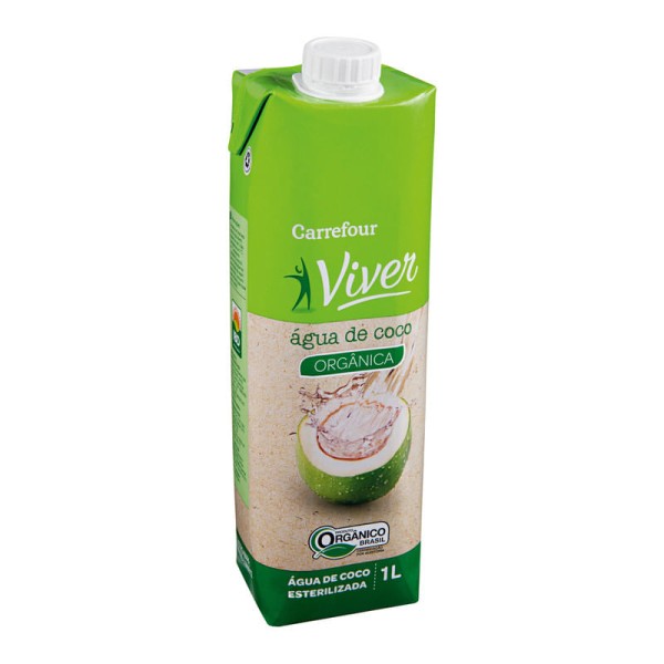 Encontraproduto.com.br - Água de Coco Carrefour Viver 1L