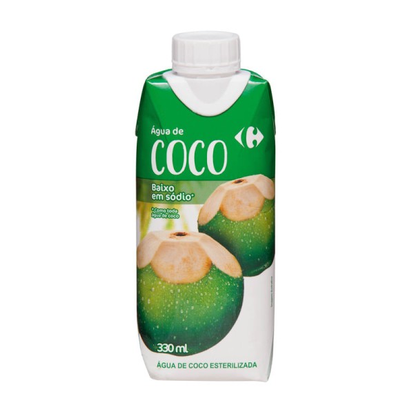Encontraproduto.com.br - Água de Coco Carrefour Classic 330 ml