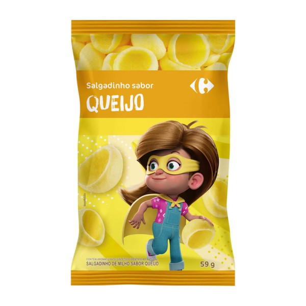Encontraproduto.com.br - Salgadinho Concha Queijo Carrefour 59g