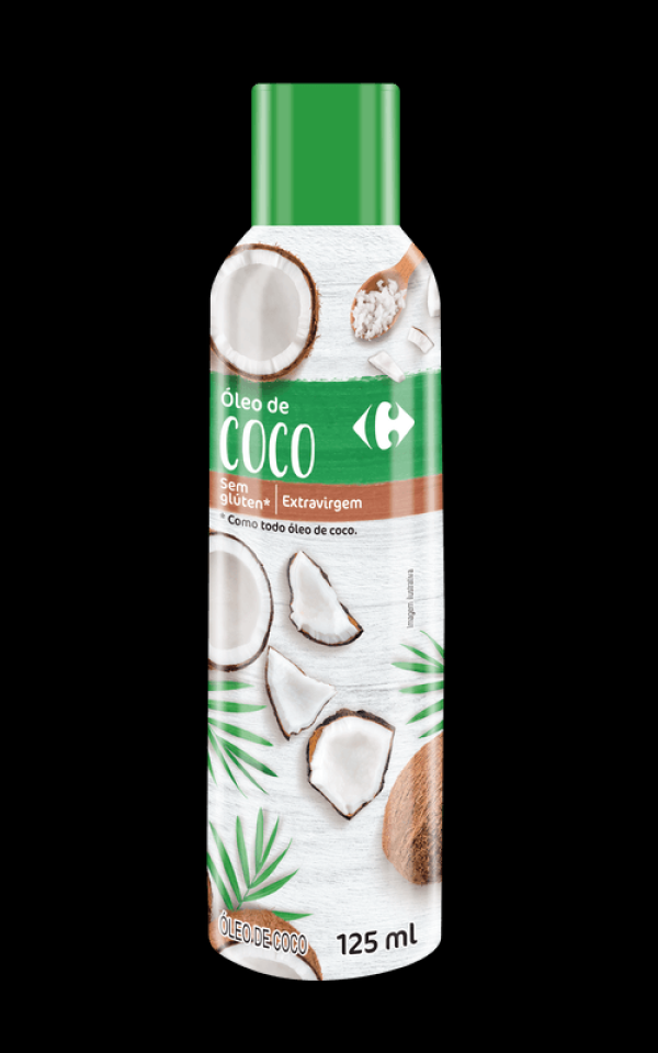 Encontraproduto.com.br - Óleo de Coco Spray Carrefour 125 ml