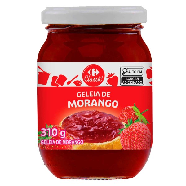 Encontraproduto.com.br - Geleia de Morango Carrefour Classic 310 g