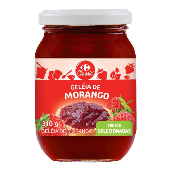 Encontraproduto.com.br - Geleia de Morango Carrefour Classic 310 g