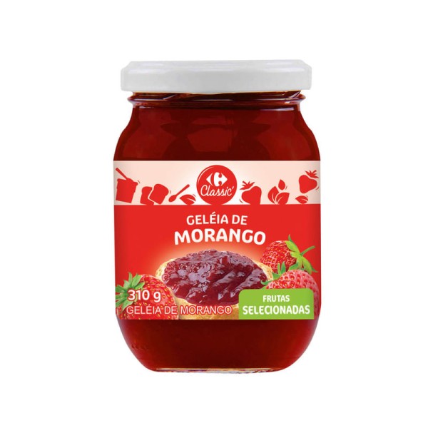 Encontraproduto.com.br - Geleia de Morango Carrefour Classic 310 g
