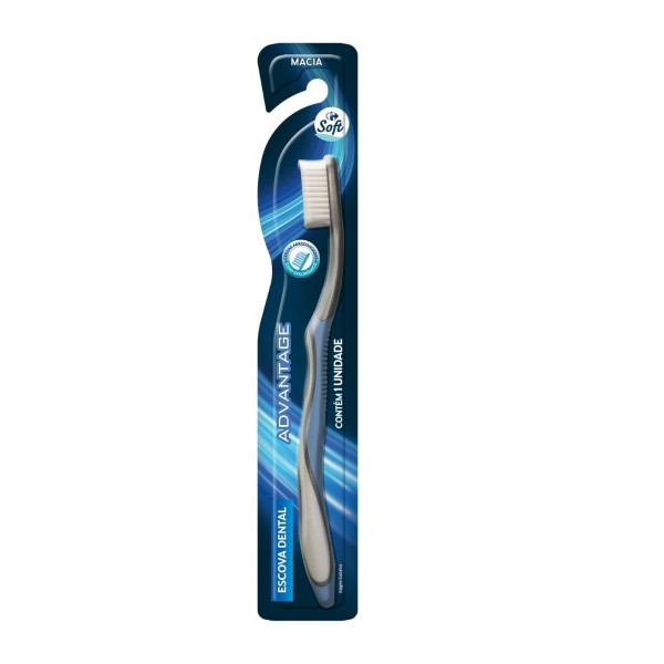 Encontraproduto.com.br - Escova Dental Carrefour Soft Advantage Macia 1 unidade
