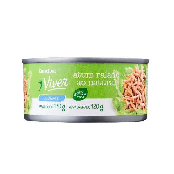 Encontraproduto.com.br - Atum Ralado Natural Carrefour 170 g