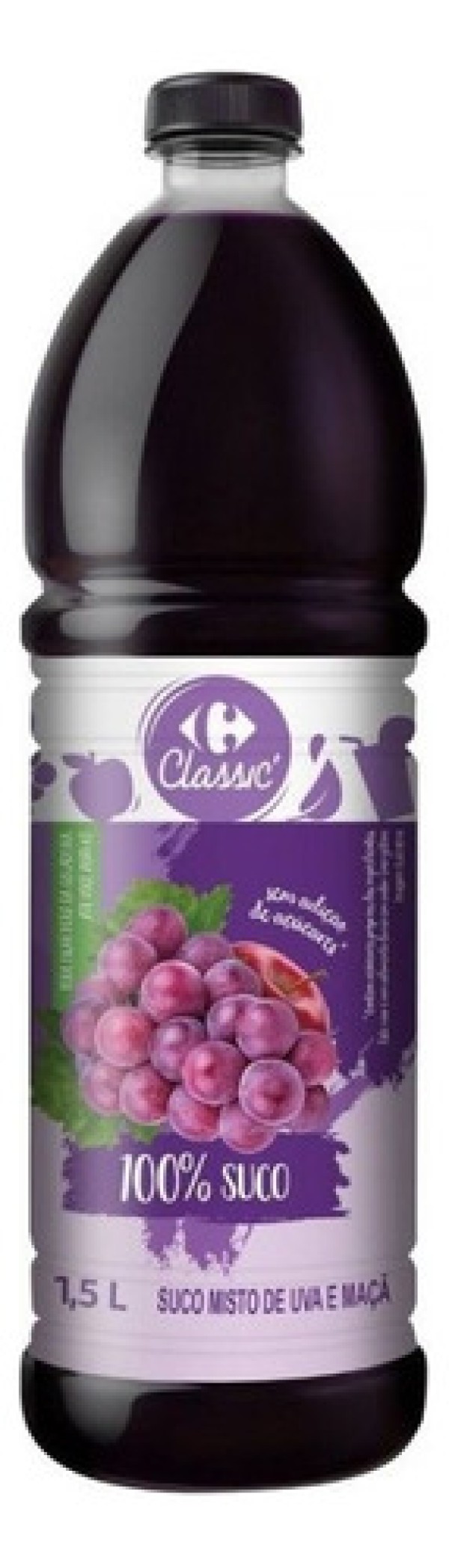 Suco Misto de Uva e Maça Classic Carrefour 1.5 L