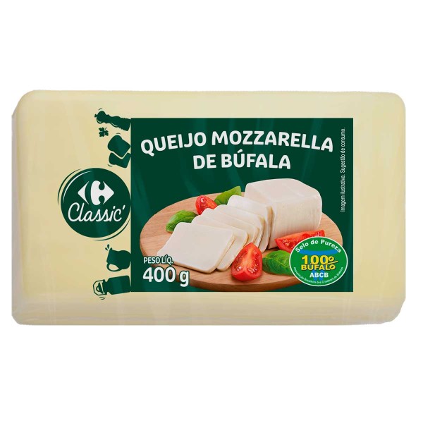 Encontraproduto.com.br - Queijo Mussarela de Bufala Classic 400g