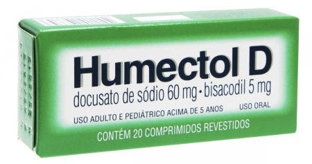 Humectol D Caixa 20 Drágeas