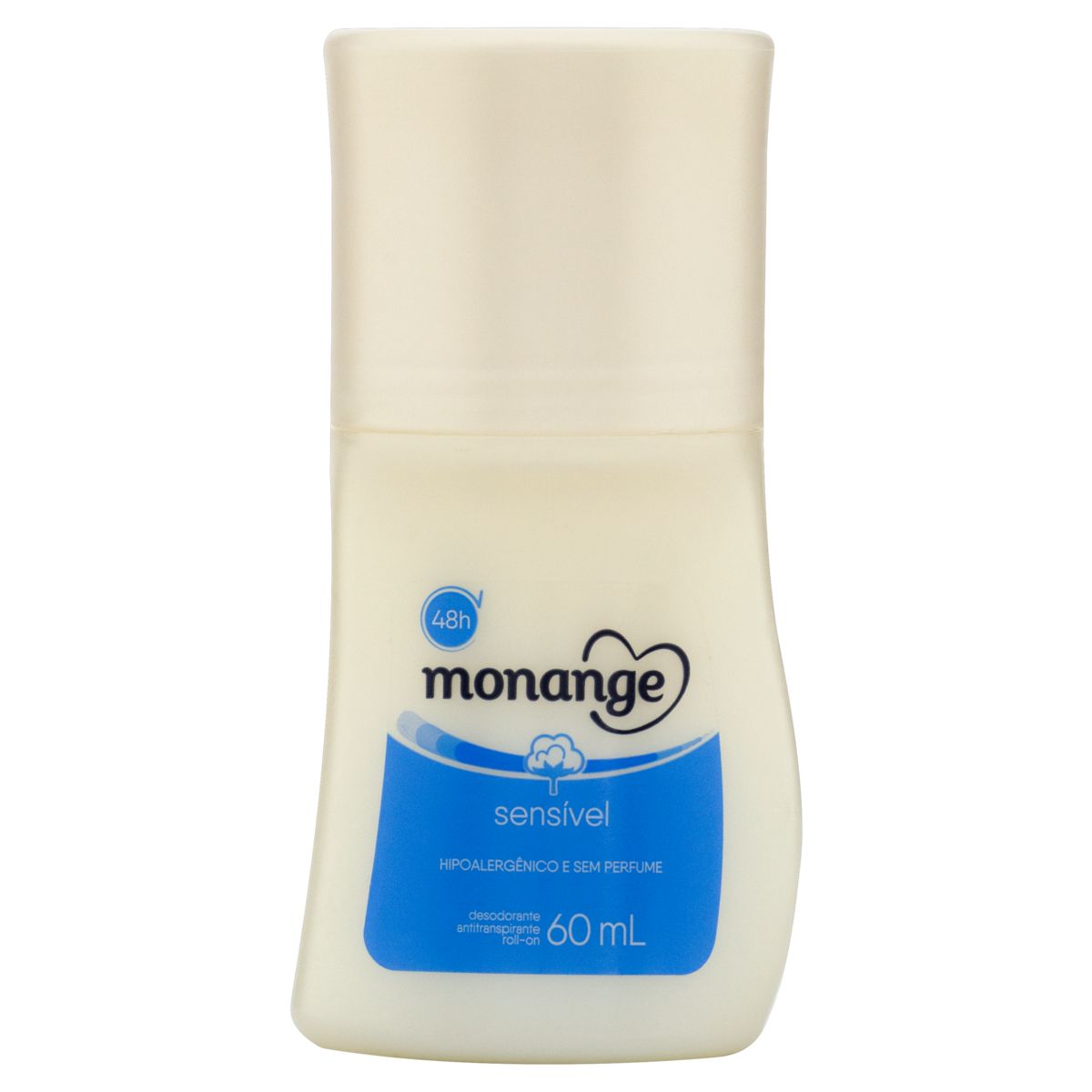 Encontraproduto.com.br - Desodorante Antitranspirante Monange Roll-on Sensível Sem Perfume 60ml