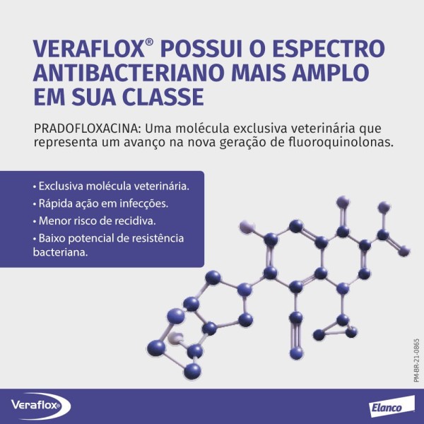 Encontraproduto.com.br - Veraflox Antimicrobiano Suspensão para Gatos