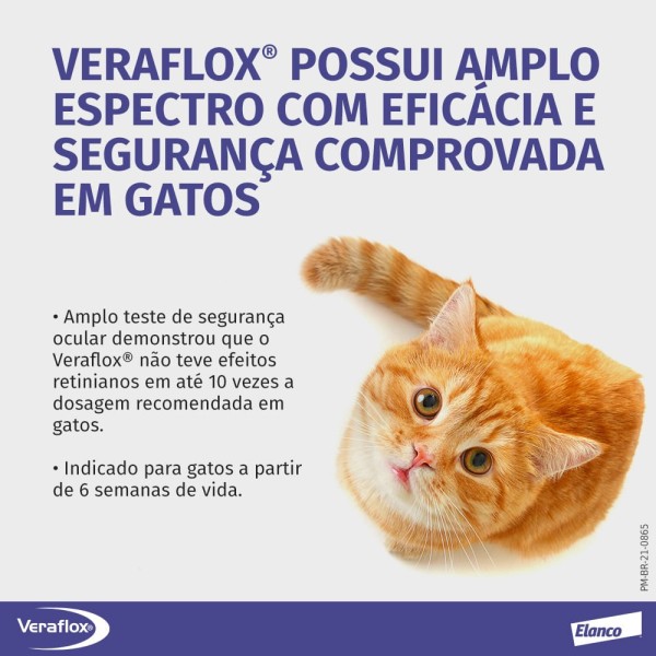 Encontraproduto.com.br - Veraflox Antimicrobiano Suspensão para Gatos
