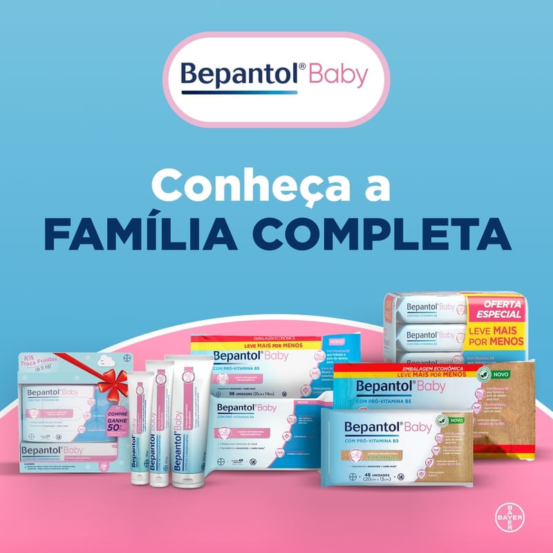 Encontraproduto.com.br - Creme Preventivo De Assaduras Para Bebes Bepantol Baby 30g 3 Unidades