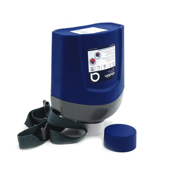 Encontraproduto.com.br - Cantil Térmico Azul 600ml Aladdin