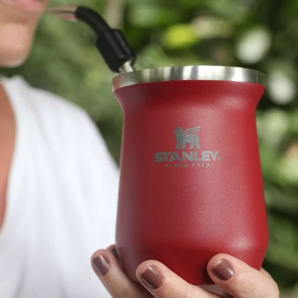 Encontraproduto.com.br - Cuia Térmica Stanley 236ml Mate Red
