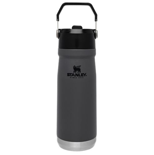 Encontraproduto.com.br - Garrafa Térmica Flip Straw Charcoal 651 ml Stanley