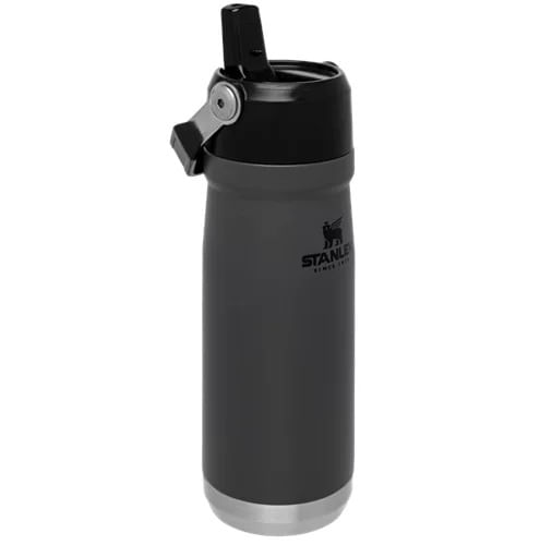 Encontraproduto.com.br - Garrafa Térmica Flip Straw Charcoal 651 ml Stanley