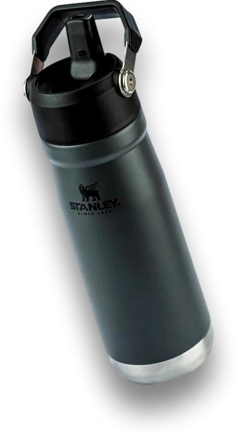 Encontraproduto.com.br - Garrafa Térmica Flip Straw Charcoal 651 ml Stanley