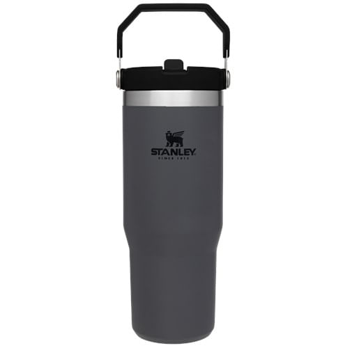 Encontraproduto.com.br - Tumbler Térmico Flip Straw Charc 887 ml Stanley