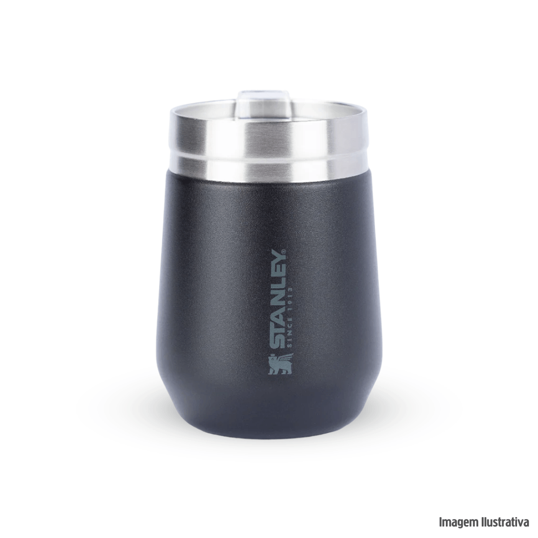 Encontraproduto.com.br - Copo térmico everyday 296ml matte black stanley /ref:08110-00.