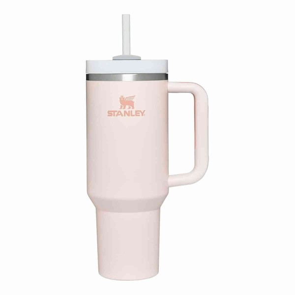 Encontraproduto.com.br - Copo Térmico Quencher Tumbler Rose Quartz Heat Wave 1,18L Stanley