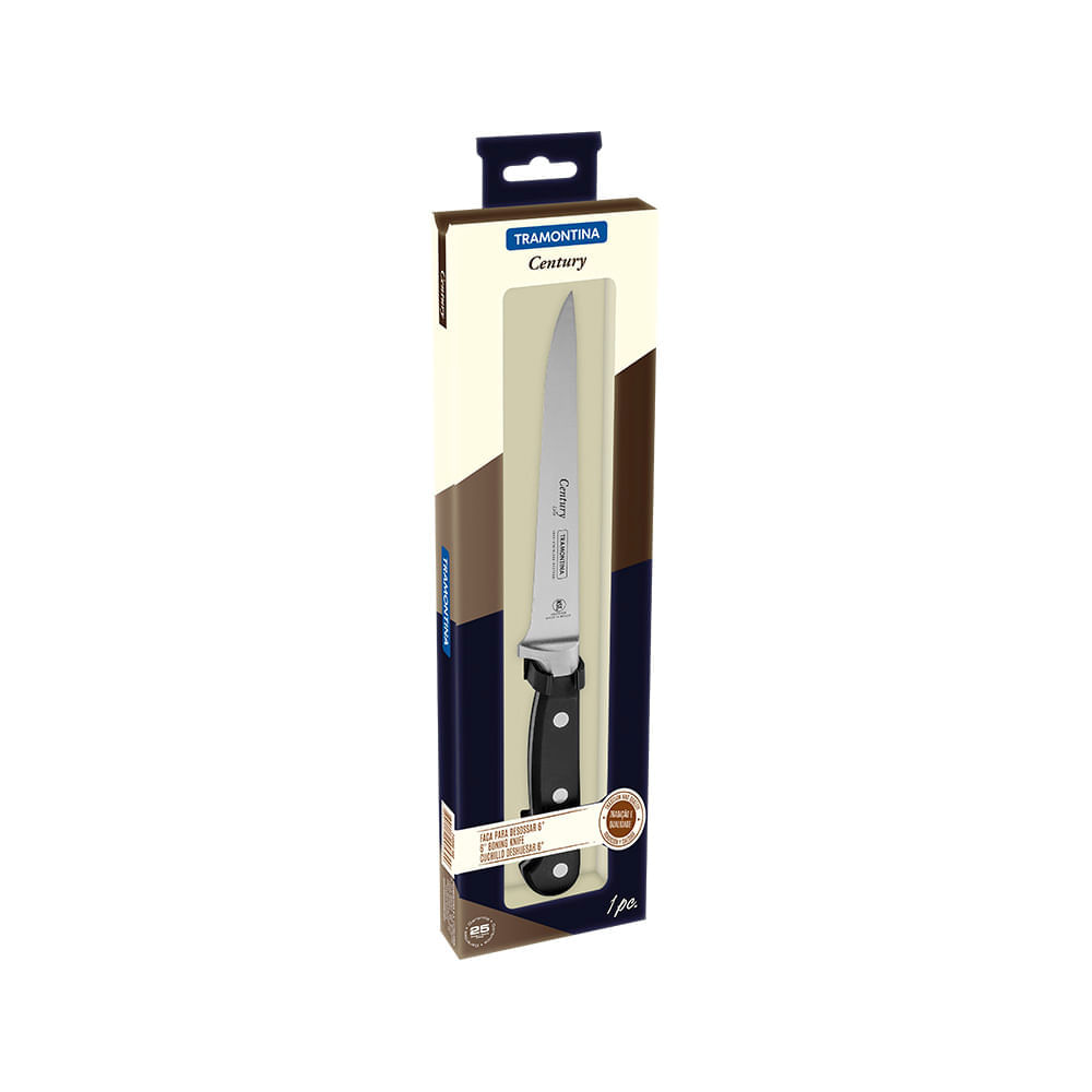 Encontraproduto.com.br - Faca para Desossar 6`` Tramontina Century