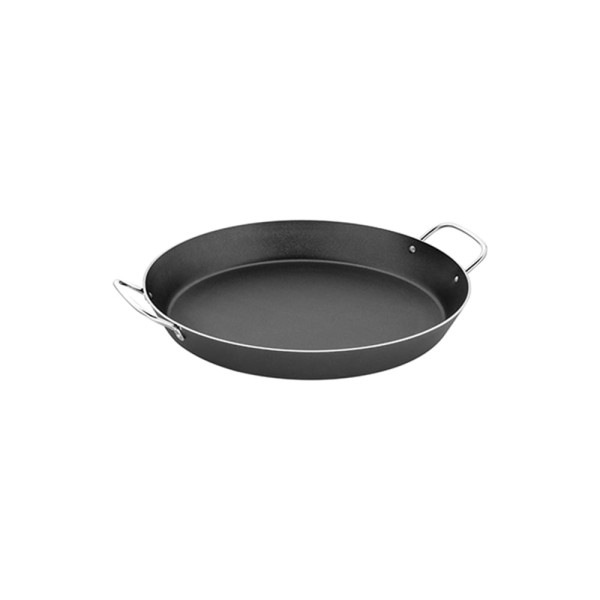 Paellera de Alumínio com Revestimiento Interno Antiaderente Loreto Preta 34cm - Tramontina