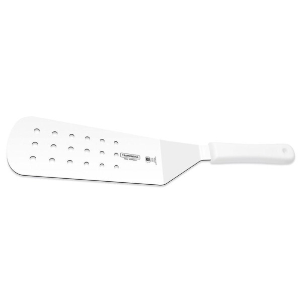 Encontraproduto.com.br - Espatula Frituras Inox 9X3 Profis Branco Tramontina